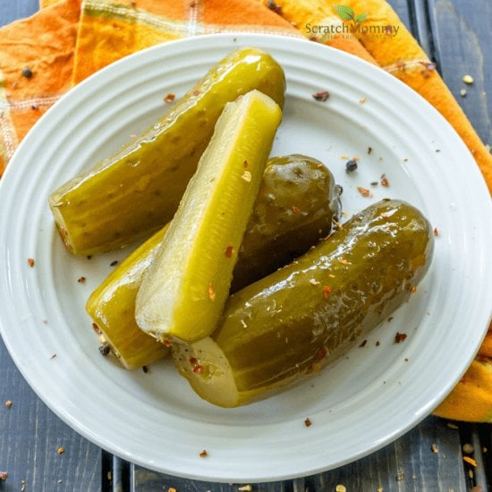 Easy Fermented Pickles