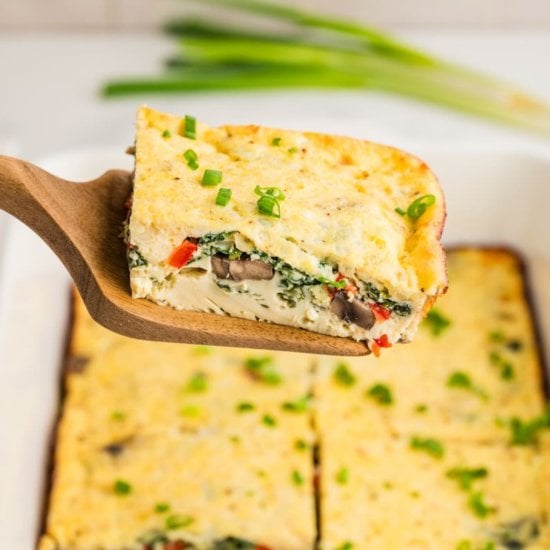 Cottage Cheese Egg Bake