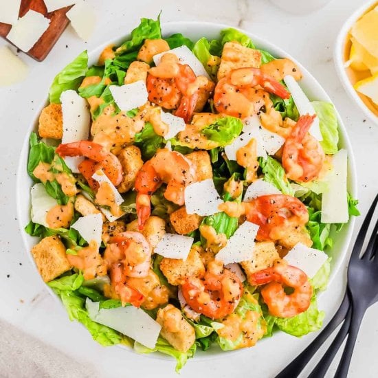 Shrimp Caesar Salad