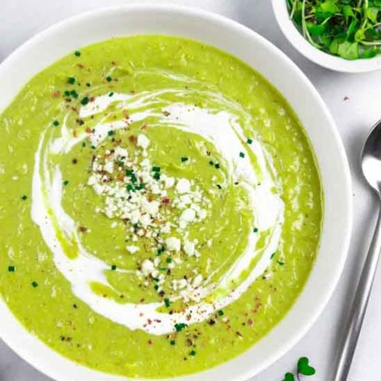 Broccoli Almond Soup