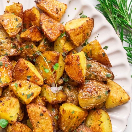Crispy Oven Roasted Potatoes