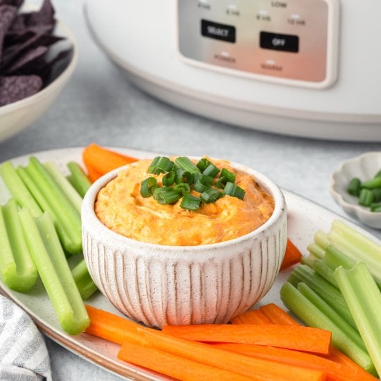 Slow Cooker Buffalo Chicken Dip