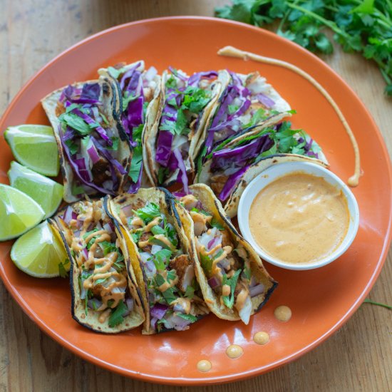Air Fryer Fish Tacos