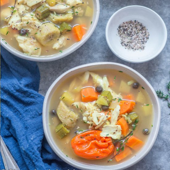 Jamaican Fish Tea Soup