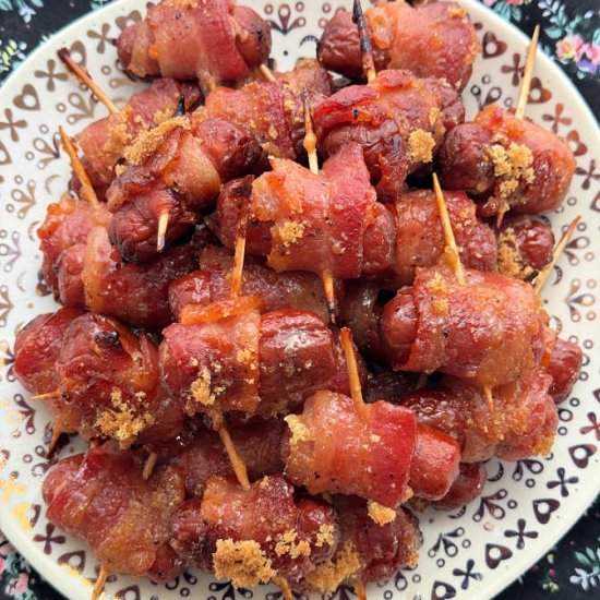 Bacon Wrapped Smokies