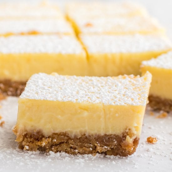 Lemon Bars Graham Cracker Crust