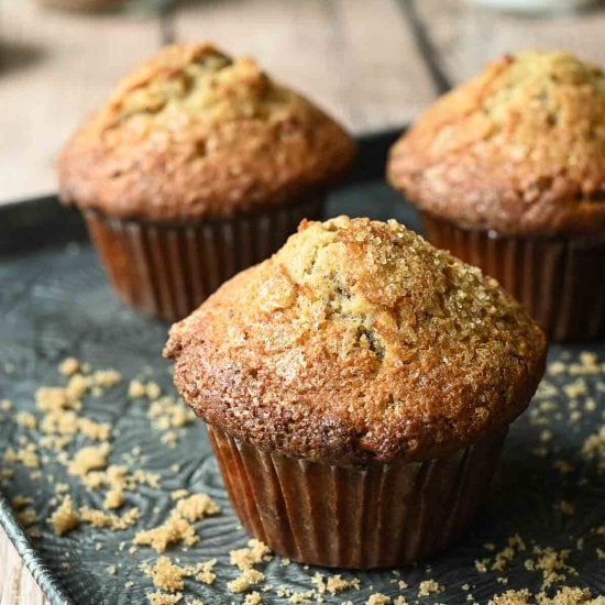 Brown Sugar Date Muffins