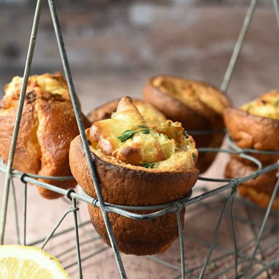 Lemon Thyme Popovers