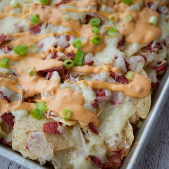 Reuben Nachos