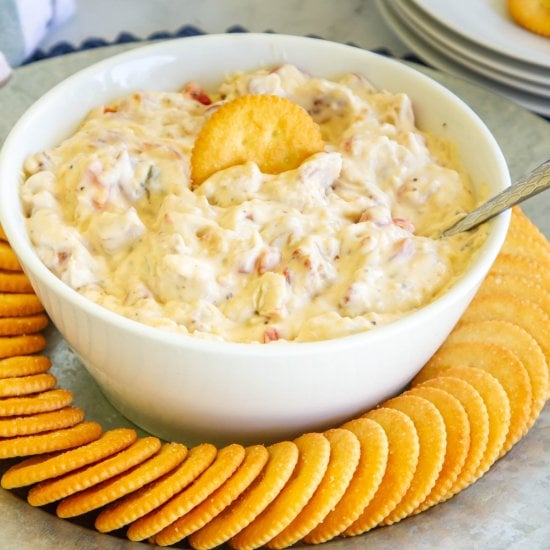 Crockpot Bacon Onion Dip