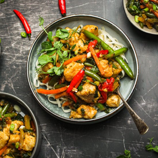 Sweet Chilli Chicken Stir Fry
