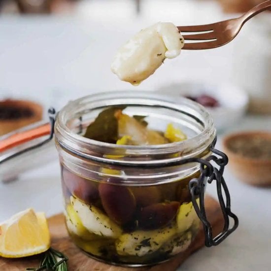 Marinated Cheese Curds