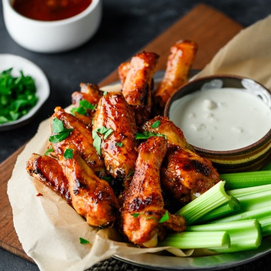 Hot Honey Chicken Wings