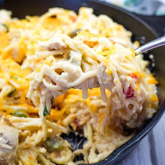 Classic Chicken Spaghetti