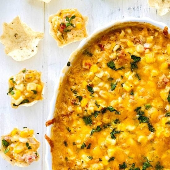Hot Mexican Corn Dip