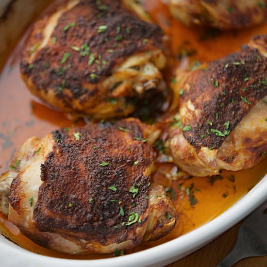 Paprika Chicken Thighs