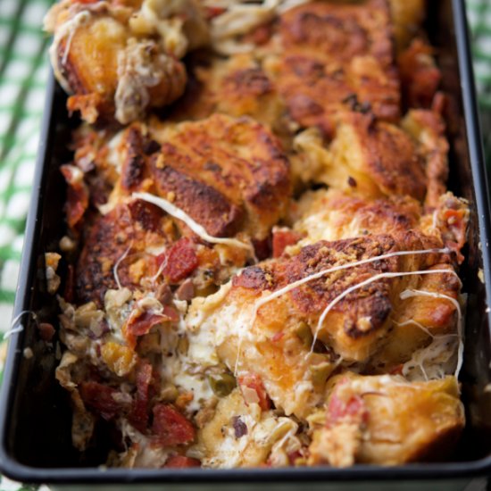 Antipasto Pull Apart Bread