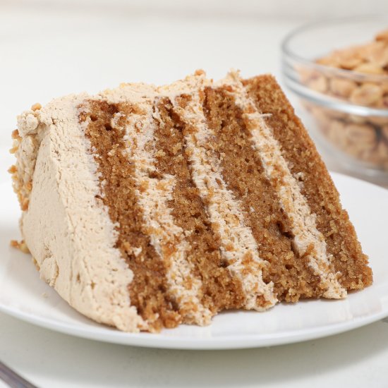 My Super Soft Peanut Butter Cake
