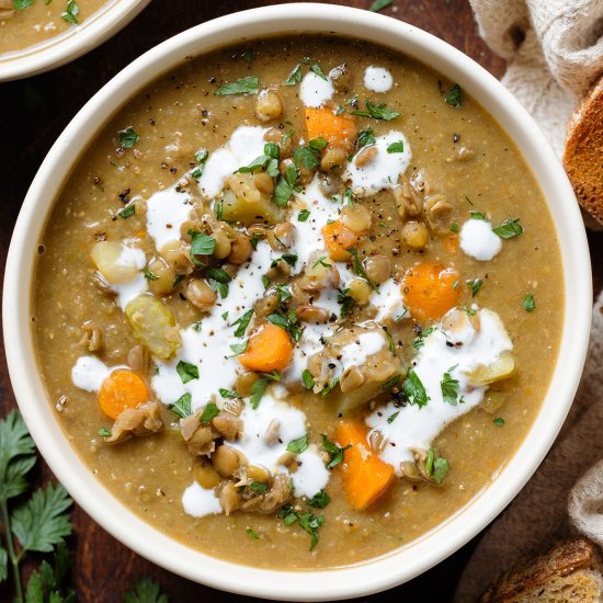 Vegan Lentil Soup