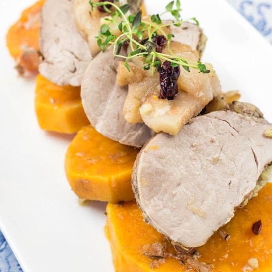 Easy Slow Cooker Pork Tenderloin