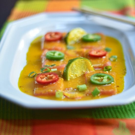 Pervuvian Tuna Ceviche