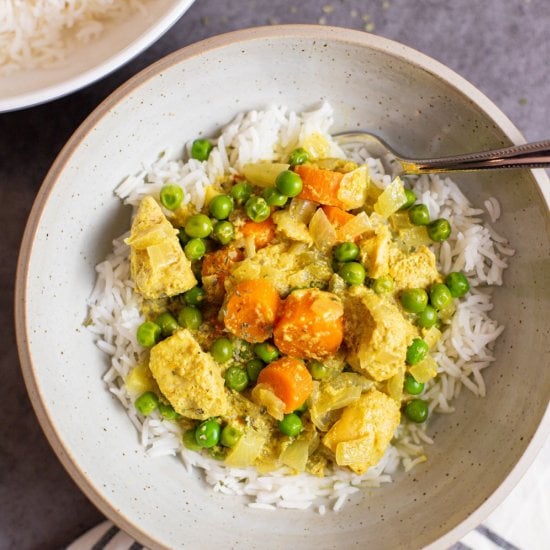 Easy Slow Cooker Chicken Curry