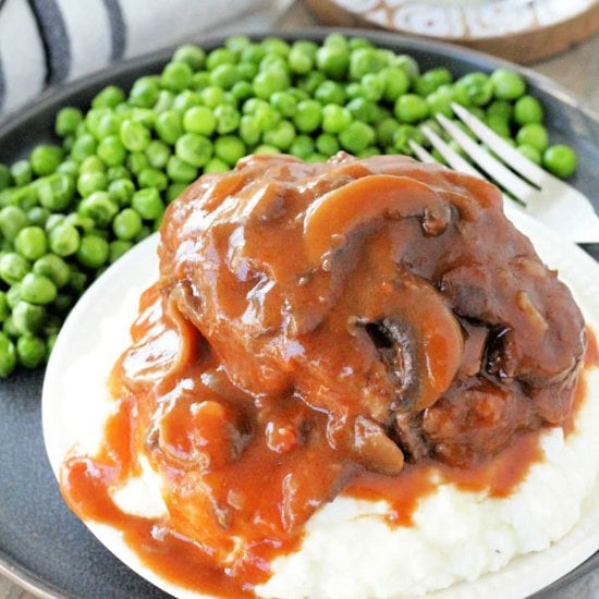 Salisbury Steak and Mashed Potatoes