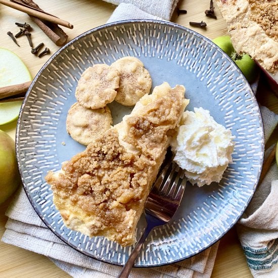Deep-Dish Apple Custard Pie