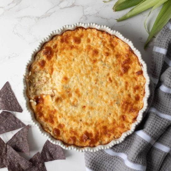 Hot Cheesy Corn Dip