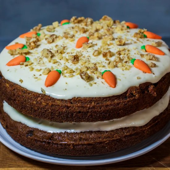 Amaretto Carrot Cake