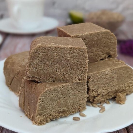 Homemade Halva with Sunflower Seeds