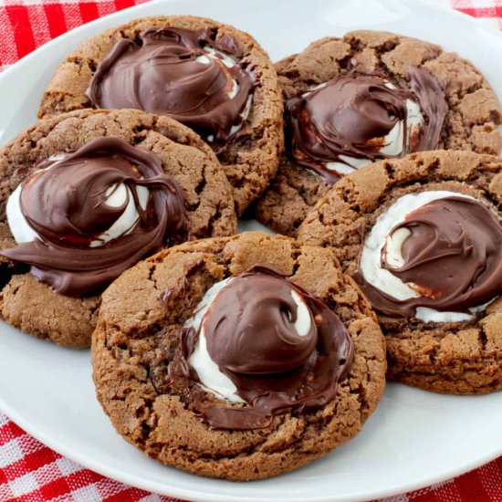 Hot Chocolate Cookies