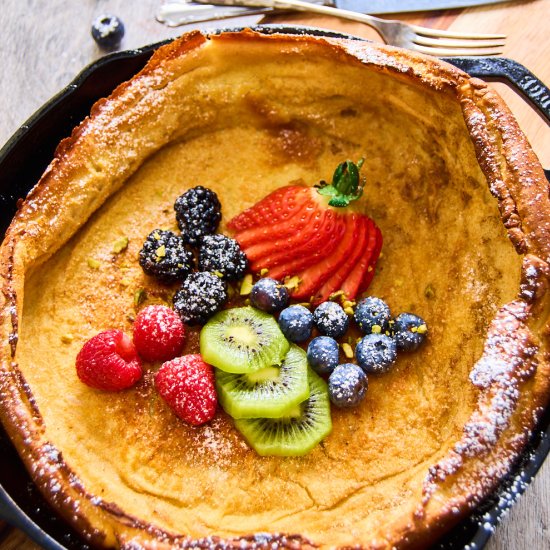 German Pancake with Protein