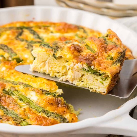 Crustless Chicken Quiche
