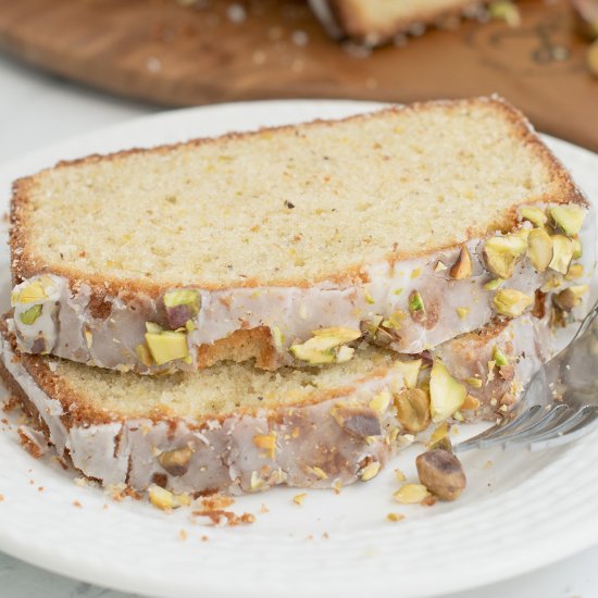 Pistachio Pound Cake