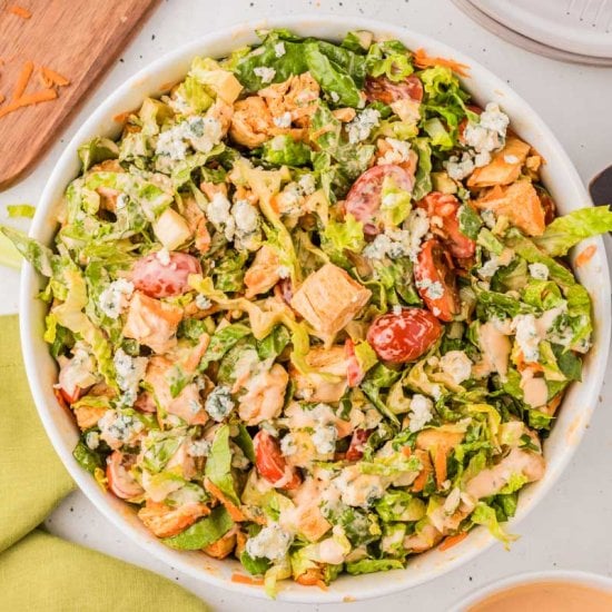 Chopped Buffalo Chicken Salad