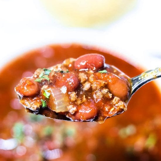 Crockpot Venison Chili Recipe