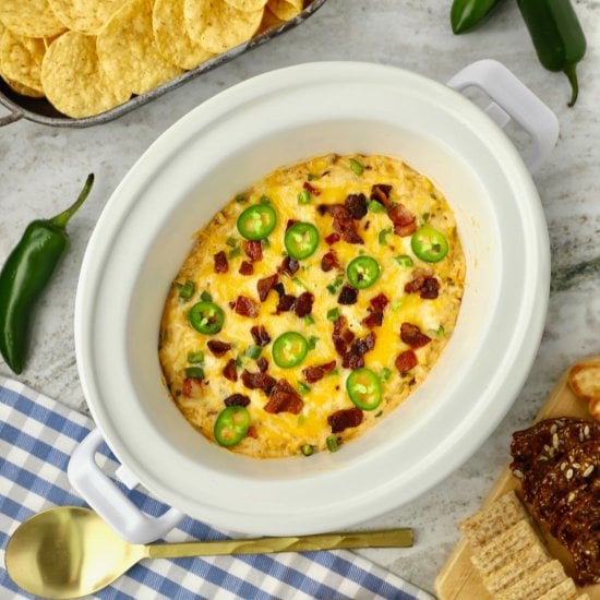 Crock-Pot Jalapeno Popper Dip
