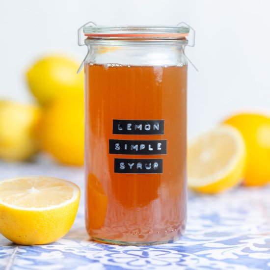 Lemon Simple Syrup