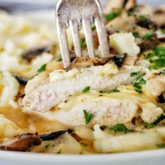 Slow Cooker French Onion Chicken