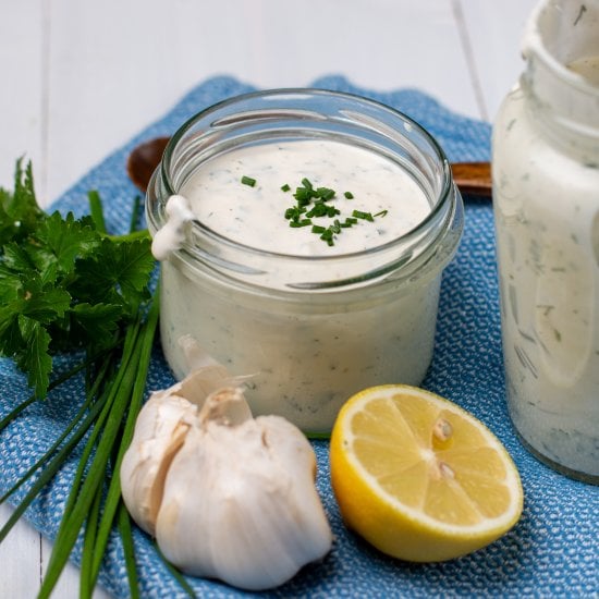 Homemade Ranch Dressing