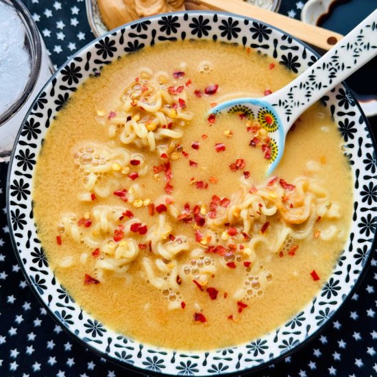 Peanut Butter Ramen Noodles