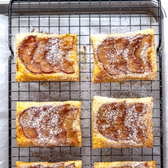 Upside Down Apple Puff Pastry