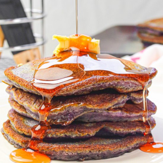 Ube Pancakes