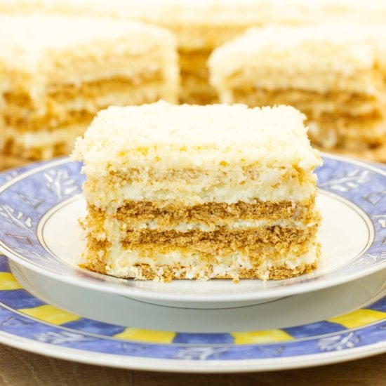 No-Bake Raffaello Cake