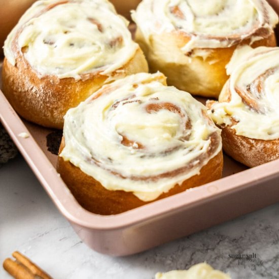 Small Batch Cinnamon Rolls
