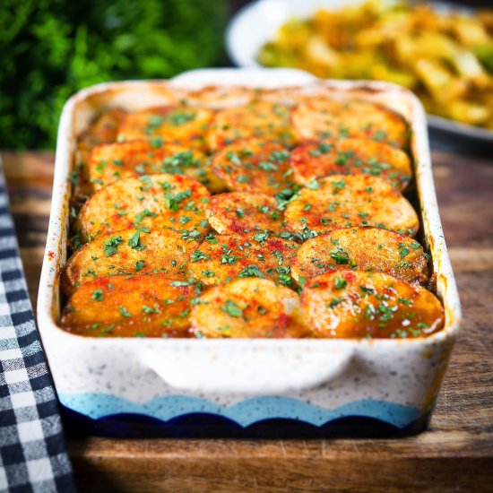 Spicy Minced Lamb (Keema) Hotpot