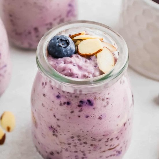 Blueberry Chia Pudding