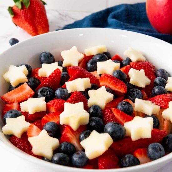 Patriotic Fruit Salad