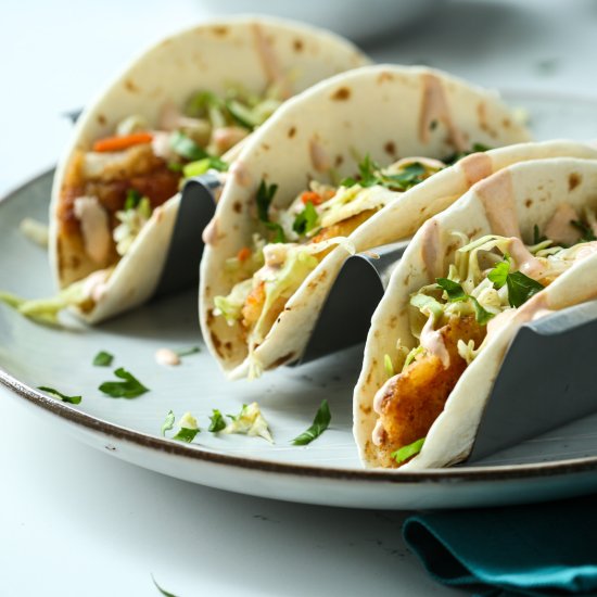 Walleye Fish Tacos
